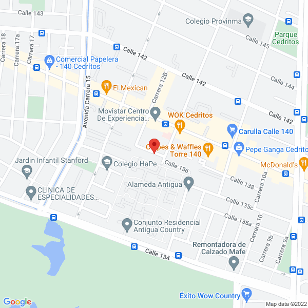 Mapa de Manada Market S.A.S.