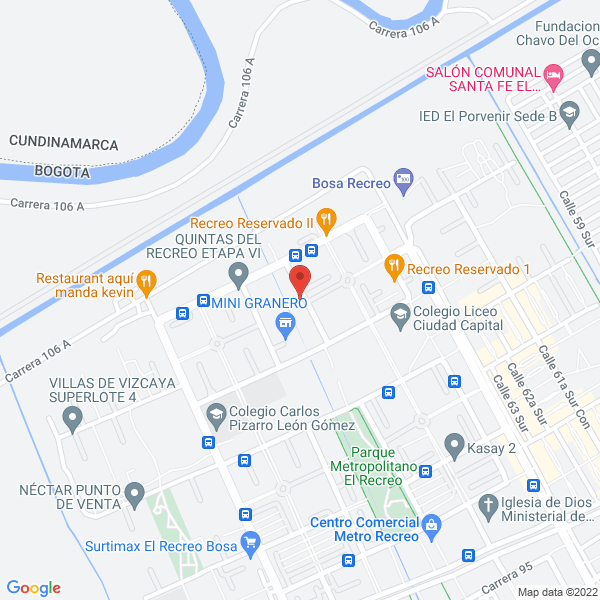 Mapa de Proyectronik S.A.S.