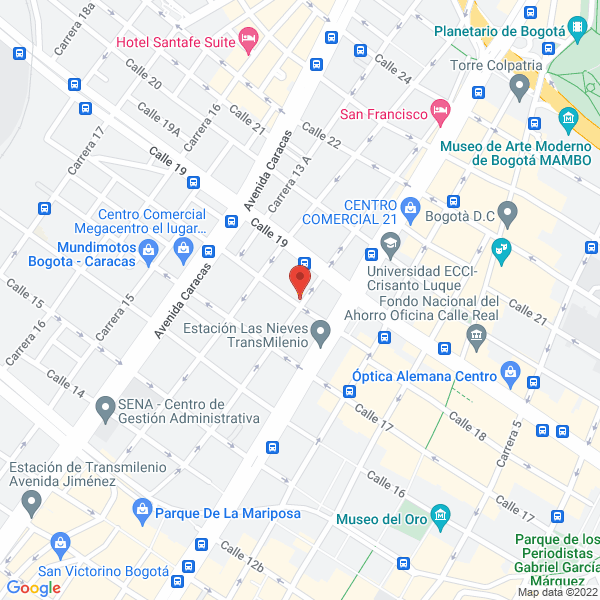 Mapa de Guillermo López Rubio S.A.S.
