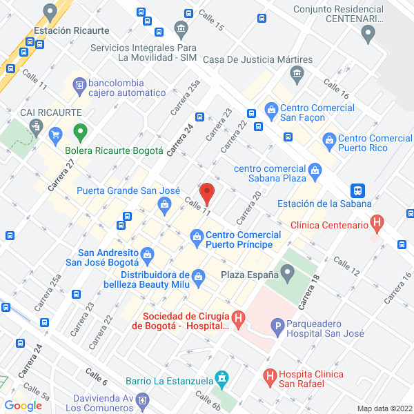 Mapa de Comercializadora La Exitosa Jr S.A.S.