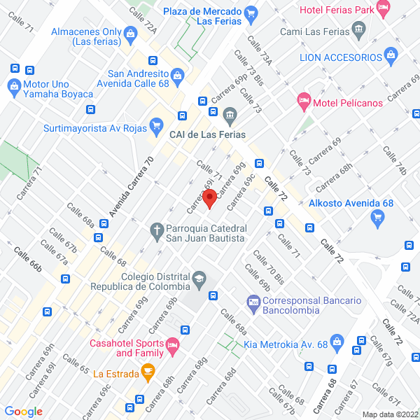 Mapa de Importgon Jln S.A.S.