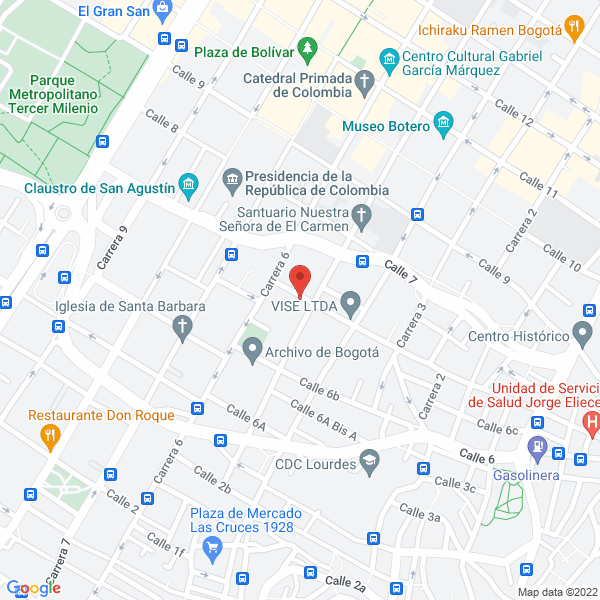 Mapa de Yara Market S.A.S.