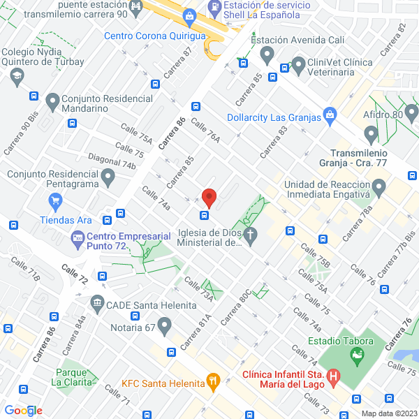 Mapa de Servicio De Transportes Especiales Jeda S.A.S.