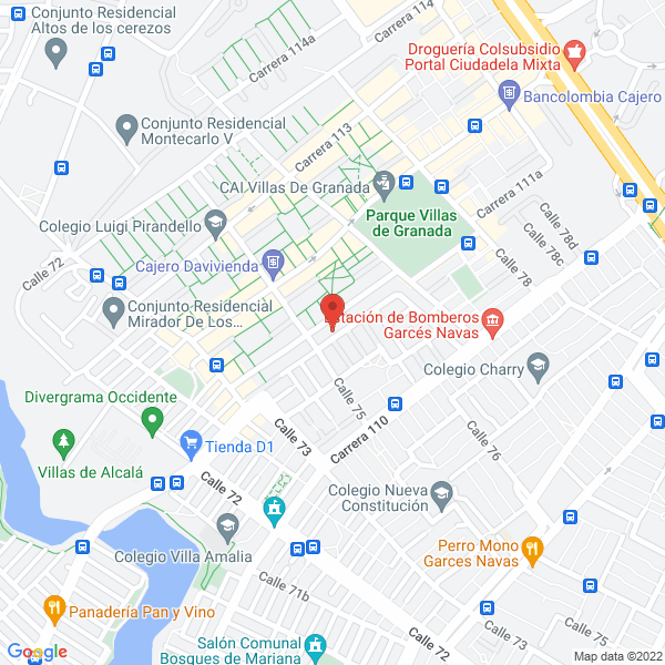 Mapa de Grupo Empresarial Big Coin S.A.S.