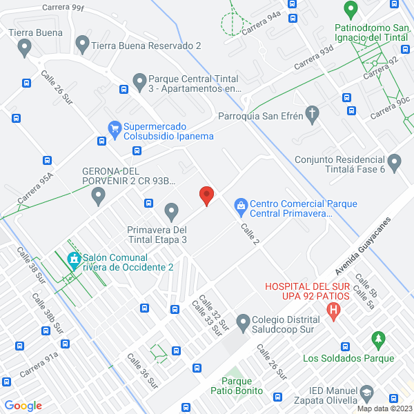 Mapa de Organización De Sistemas Integrales En Calidad Alejandria S.A.S.