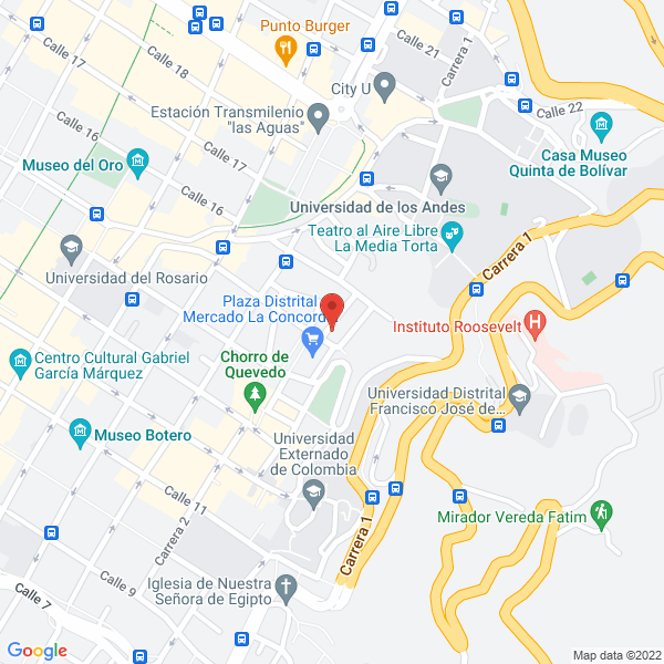Mapa de Hostal Yepeto S.A.S.
