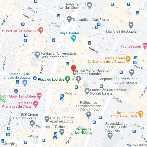 Mapa de Zapatos Y Uniformes S.A.S.