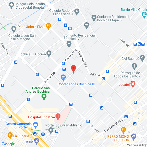 Mapa de Pabse S.A.S