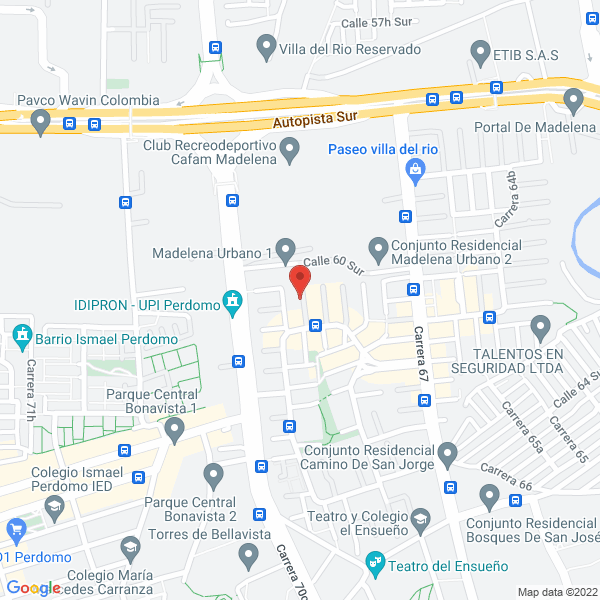 Mapa de Tomoeda S.A.S.