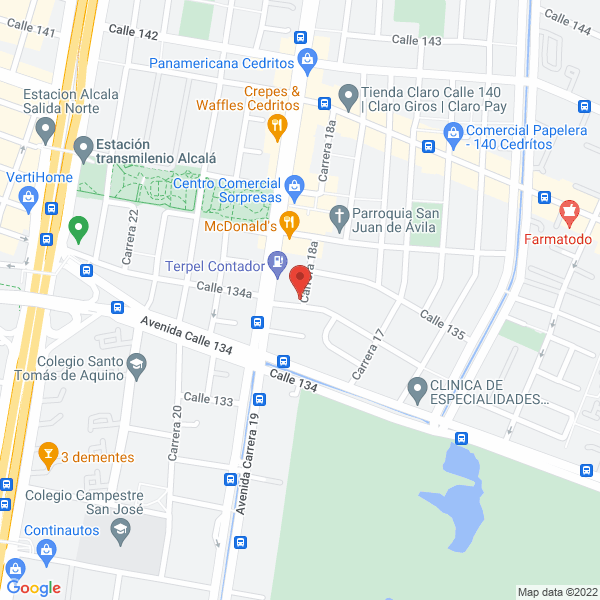Mapa de Pomelo Pomarosa S.A.S.