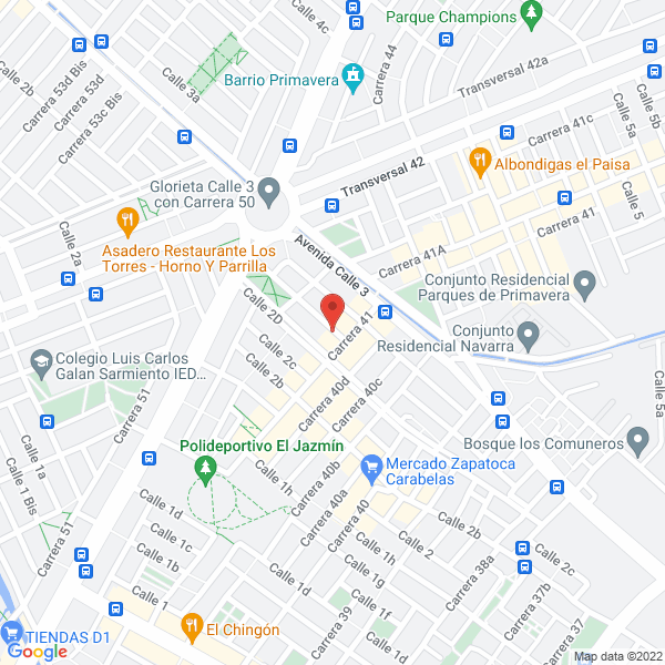 Mapa de Grupo Empresarial Angora S.A.S.
