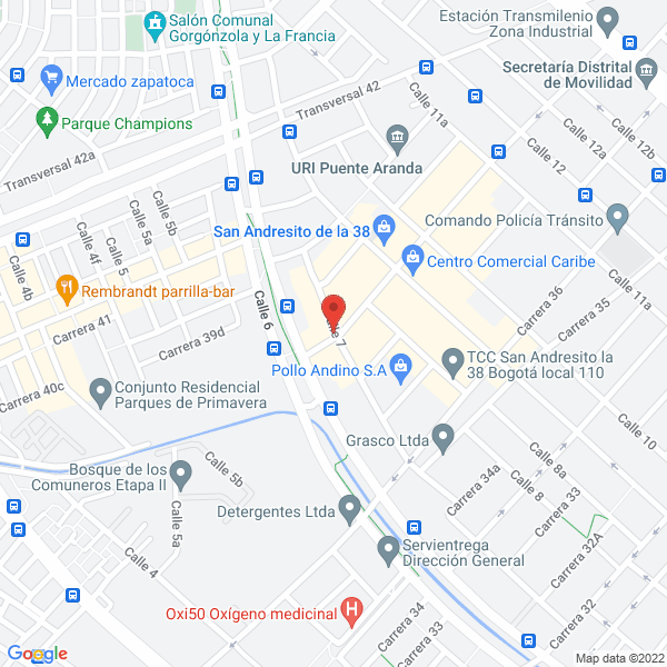 Mapa de Crespo Y Ladino S.A.S.
