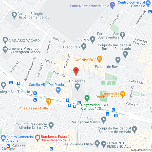Mapa de Interbeauty Colombia S.A.S.