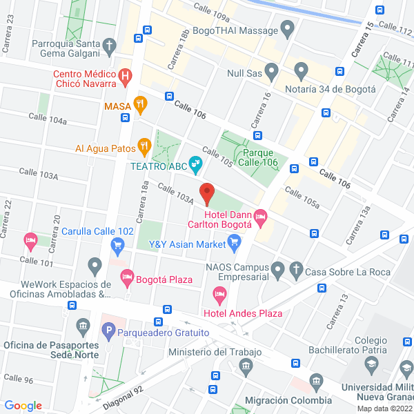 Mapa de Difalga S.A.S.