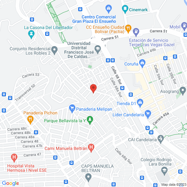 Mapa de Redd S.A.S.