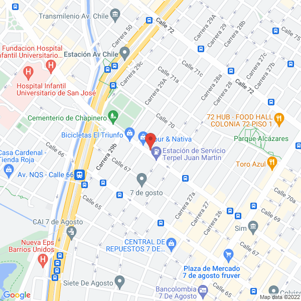 Mapa de Ac Ingeniería Y Climatizacion S.A.S