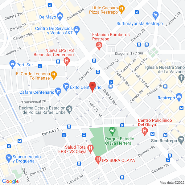 Mapa de Maquiramirez