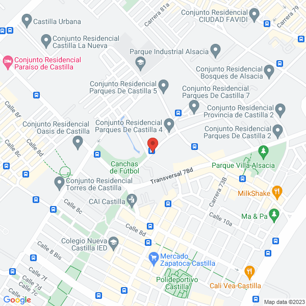 Mapa de Grupo Logístico Jova S.A.S.