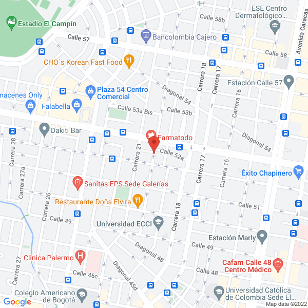 Mapa de Titanium Invesport S.A.S.