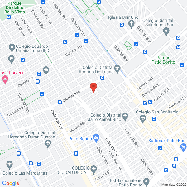 Mapa de Abh Línea Blanca S.A.S.
