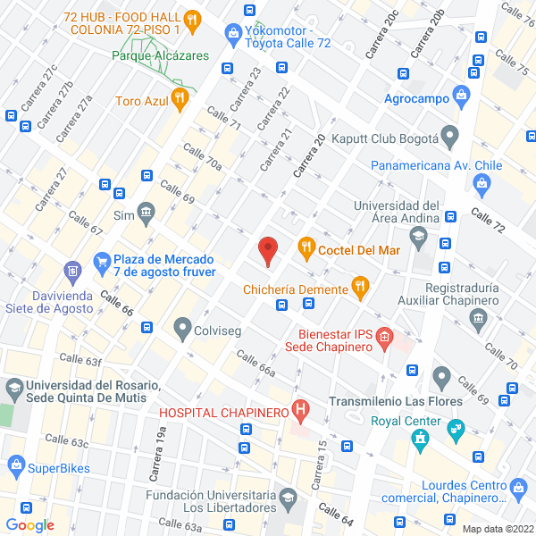 Mapa de A&P Lógico Solutions S.A.S.
