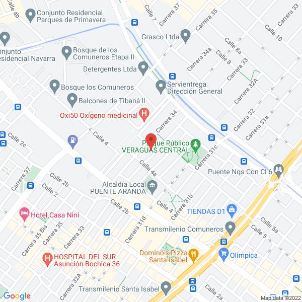 Mapa de Gm Visión Gráfica Ltda.