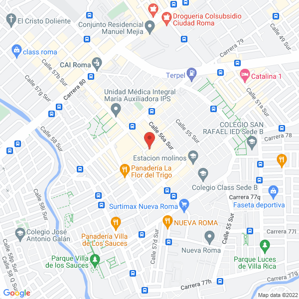 Mapa de Ayg Unión S.A.S.