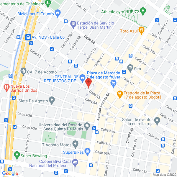 Mapa de Casa Mando Importaciones S.A.S.