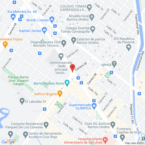Mapa de Biomarket Detox S.A.S.