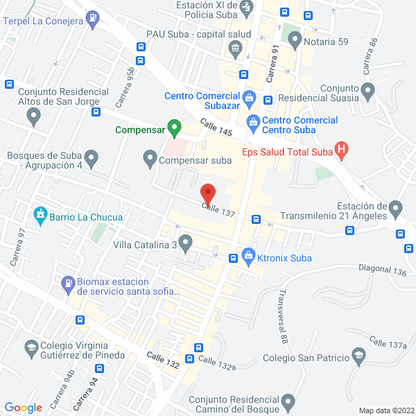 Mapa de Marteking S.A.S.