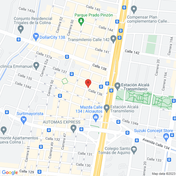 Mapa de Comercializadora Mayoristas De Colombia Ltda.