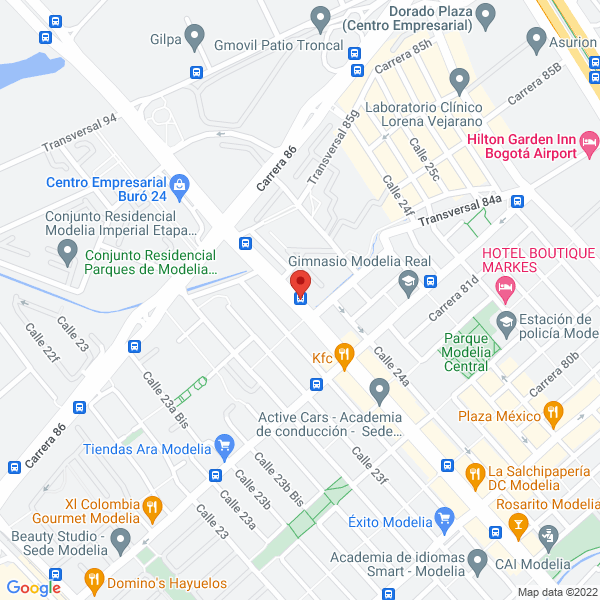 Mapa de Cátering Company S.A.S.