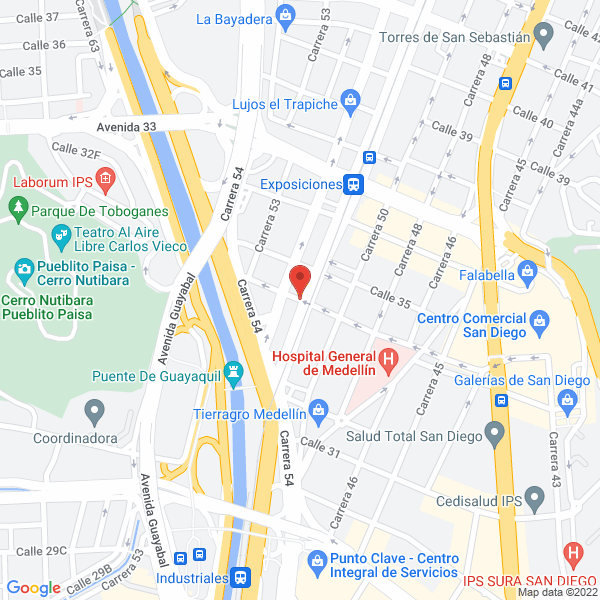 Mapa de Expertos En Salud Laboral S.A.S