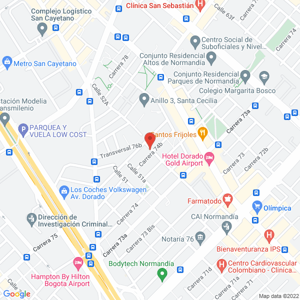 Mapa de Axxomed Ltda.