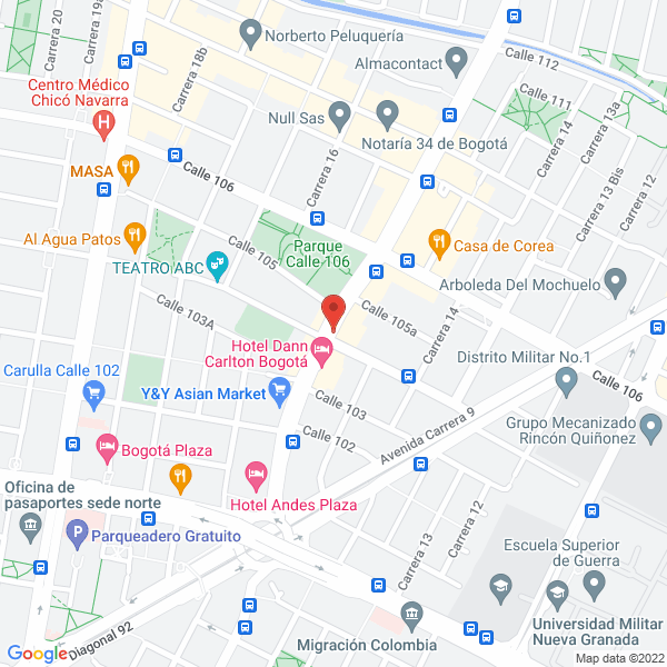 Mapa de Xb Media Group S.A.S.