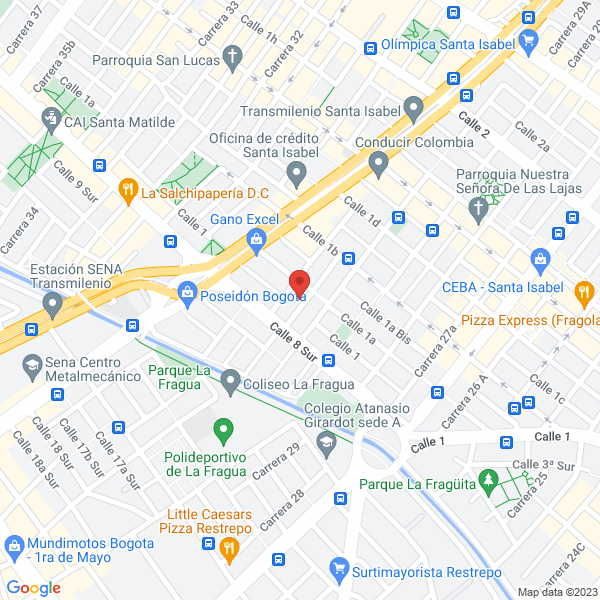 Mapa de Lozano Prada Soluciones Tecnológicas S.A.S.