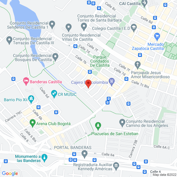 Mapa de Se Le Tiene.Com.Co S.A.S.