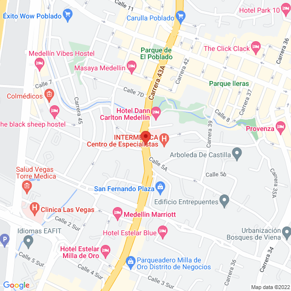 Mapa de Drlaw & Asociados S.A.S