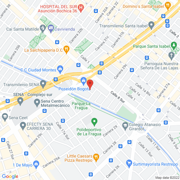 Mapa de Americana De Partes Ltda.