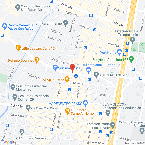 Mapa de Learning Content Publishing S.A.S.
