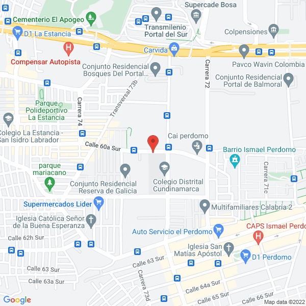 Mapa de Comercializadora Prosperemos S.A.S.