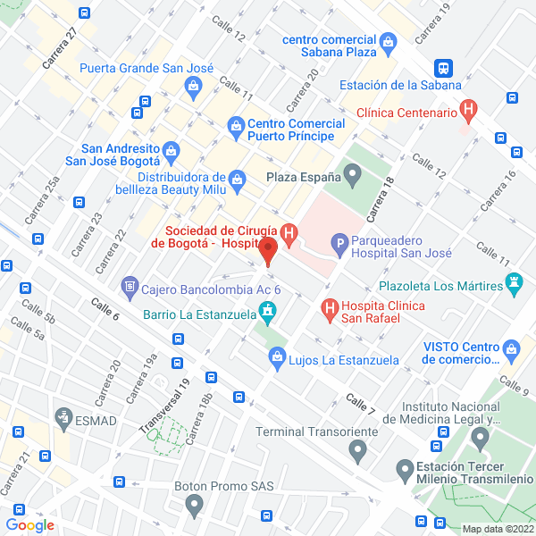 Mapa de Inversiones Damúgo S.A.S.