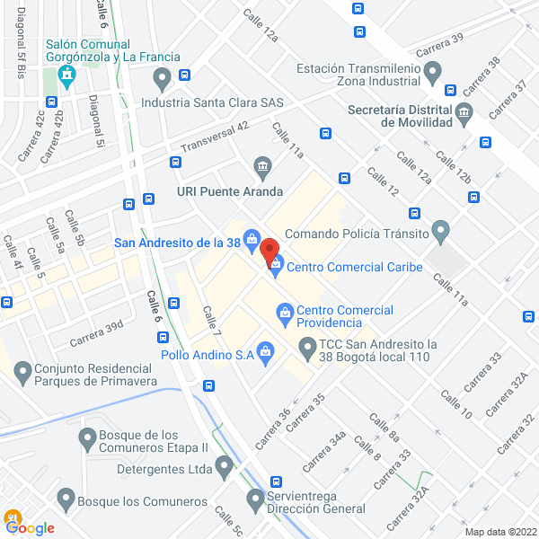 Mapa de Smart Zone De Colombia S.A.S.