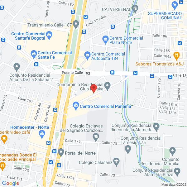Mapa de The Green Transportation S.A.S.