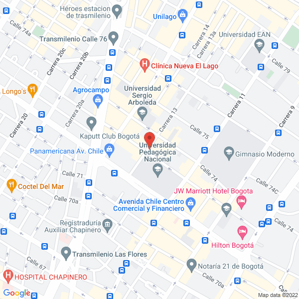 Mapa de Correas Y Cauchos S.A.S.