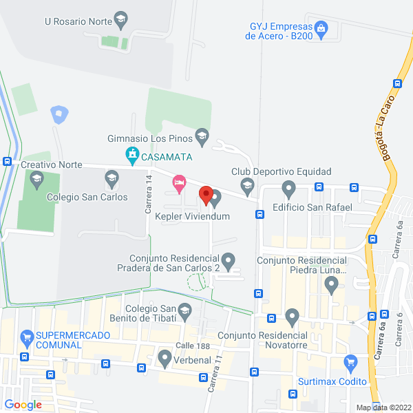 Mapa de Colprosercar S.A.S.