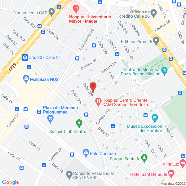 Mapa de Pesquera Miromar S.A.S