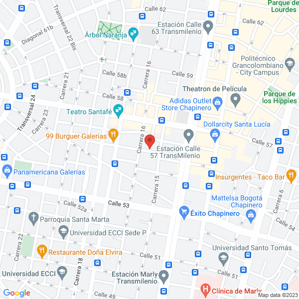 Mapa de Evologist Ltda.