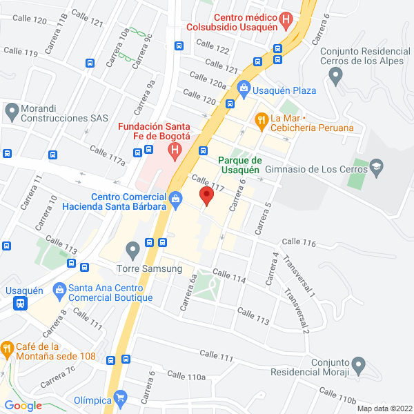 Mapa de Pacho Francisco Cano S.A.S.