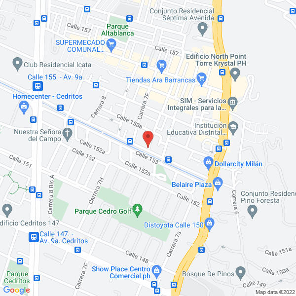 Mapa de Ashraf Colombia S.A.S.